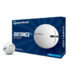 TaylorMade Distance+ Golf Balls – 1 Dozen White - Box Front