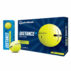 TaylorMade Distance+ Golf Balls – 1 Dozen Yellow - Box with Sleeve of 3