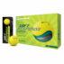 TaylorMade Soft Response Golf Balls - 1 Dozen Yellow - Sleeve of 3