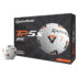 TaylorMade TP5x Pix Golf Balls – 1 Dozen White - Front
