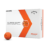 Callaway Supersoft Golf Balls - 1 Dozen Matte Orange - Box Front