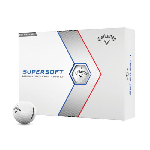 Callaway Supersoft Golf Balls – 1 Dozen White - Box Front