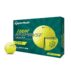 TaylorMade Tour Response Golf Balls – 1 Dozen Yellow - Box Front