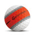 TaylorMade Tour Response Stripe Golf Ball - Orange