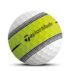 TaylorMade Tour Response Stripe Golf Ball - Yellow
